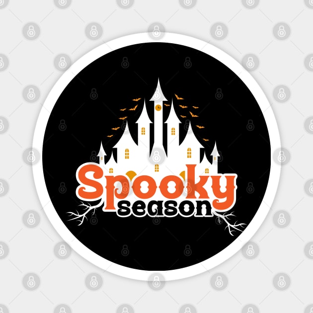 Spooky season - Halloween Magnet by Origami Fashion